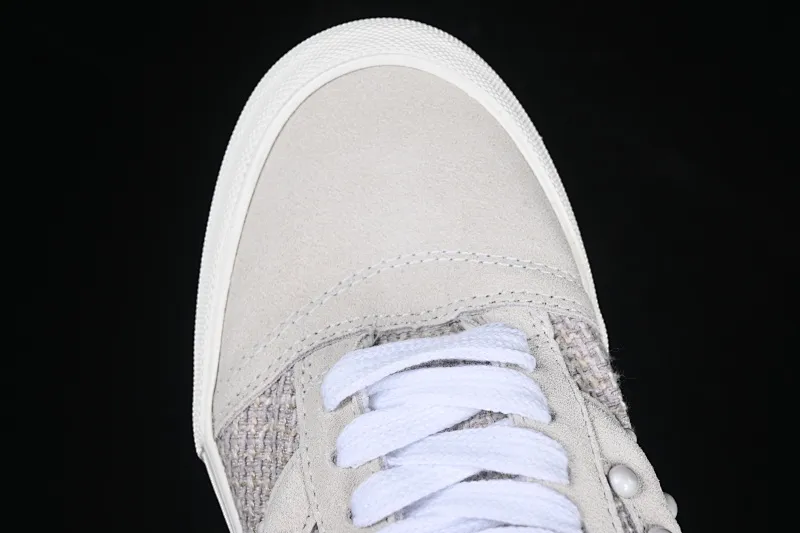 All categories Vans Vans series Vans Low Vans low-top Vans Knu Skool pearl white gray low-top casual sneakers VN0007QDBGE